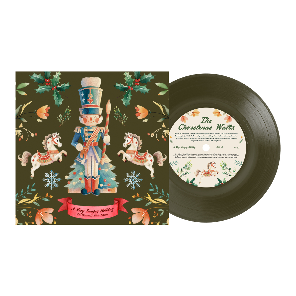 Laufey - Very Laufey Holiday: The Christmas Waltz Edition (Colored Vinyl, Green) (7" Single) - Vinyl