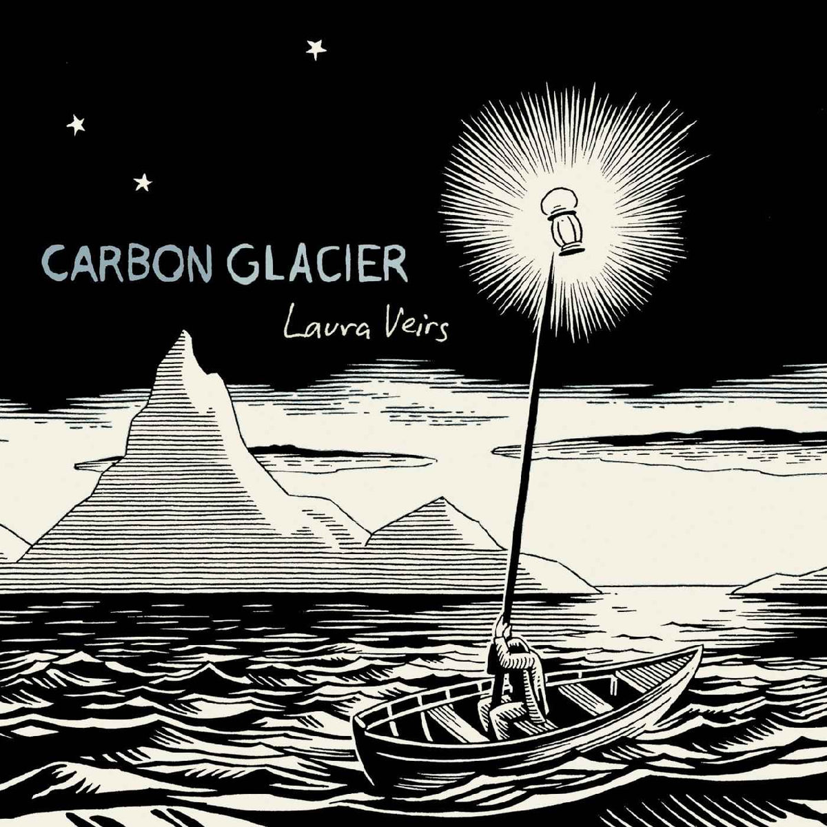 Laura Veirs - Carbon Glacier (CLEAR & BLACK SWIRL VINYL) - Vinyl