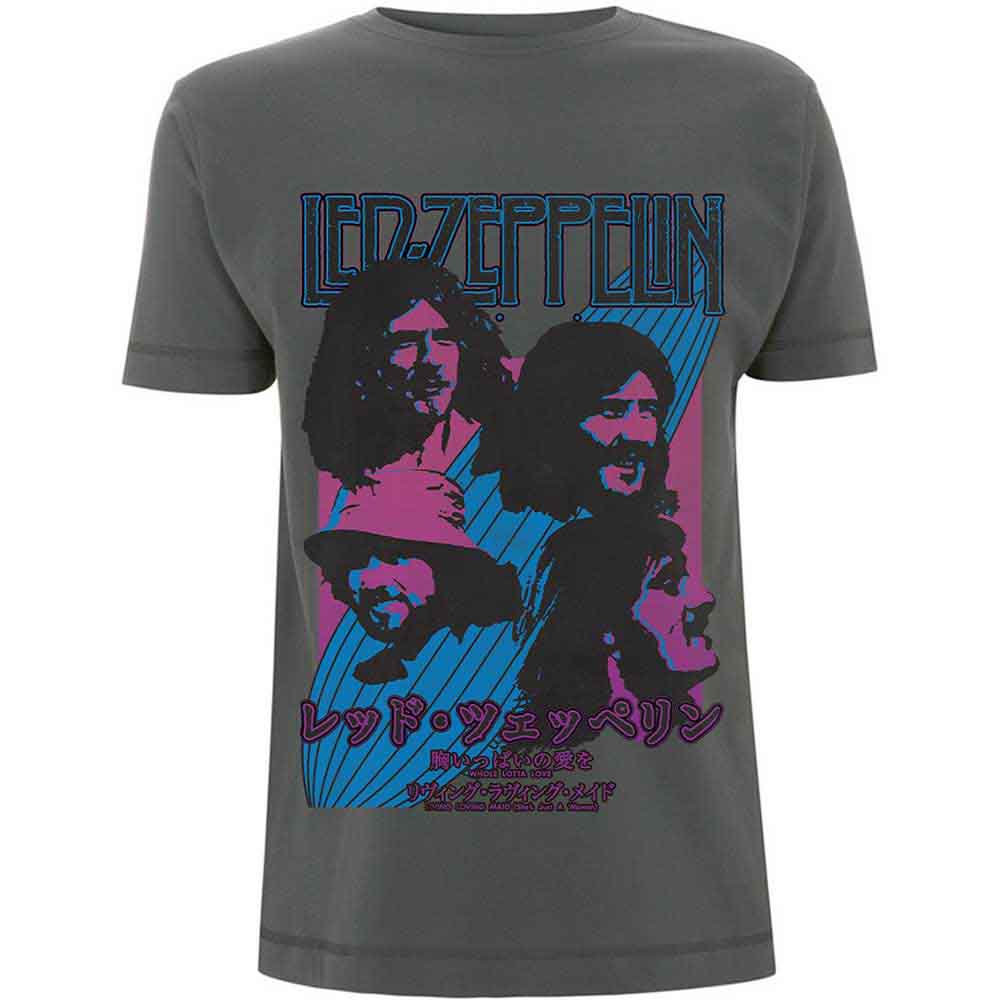Led Zeppelin - Japanese Blimp - T-Shirt Grey