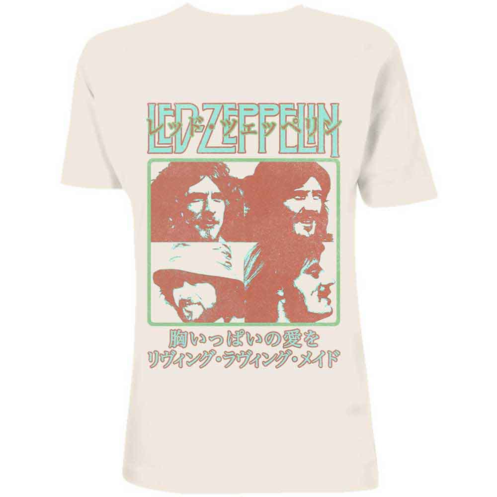 Led Zeppelin - Japanese Poster - T-Shirt Neutral