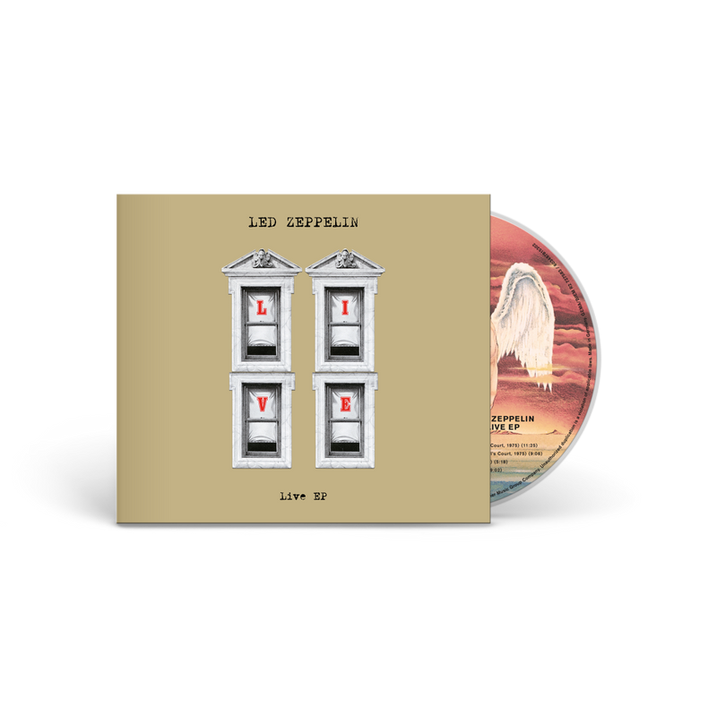 Led Zeppelin - Live Ep (Cd) [First-Time Audio Release Of 1975 & 1979 Performances] - CD