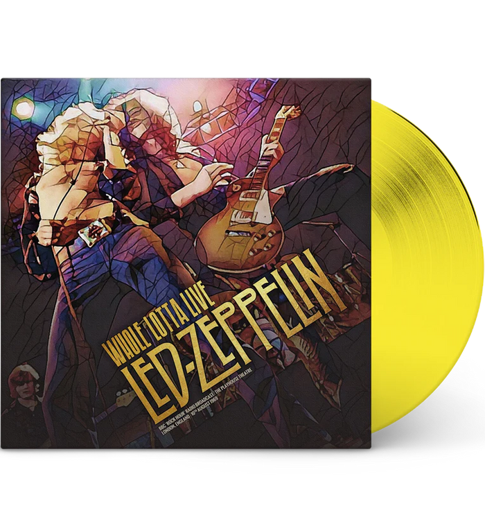 Led Zeppelin - Whole Lotta Live: The Playhouse Theatre, London, England- August 10th, 1969 (Limited Edition, Yellow Colored Vinyl) [Import] - Vinyl