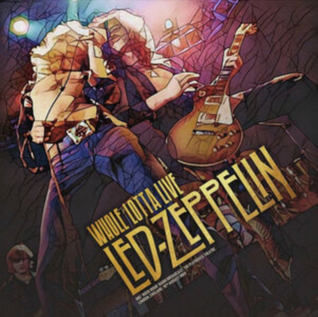 Led Zeppelin - Whole Lotta Live: The Playhouse Theatre, London, England- August 10th, 1969 (Limited Edition, Yellow Colored Vinyl) [Import] - Vinyl