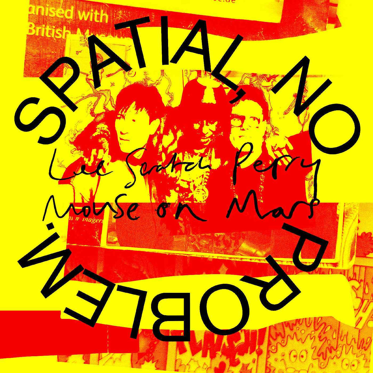 Lee 'Scratch' & Mouse On Mars Perry - Spatial, No Problem. - Vinyl