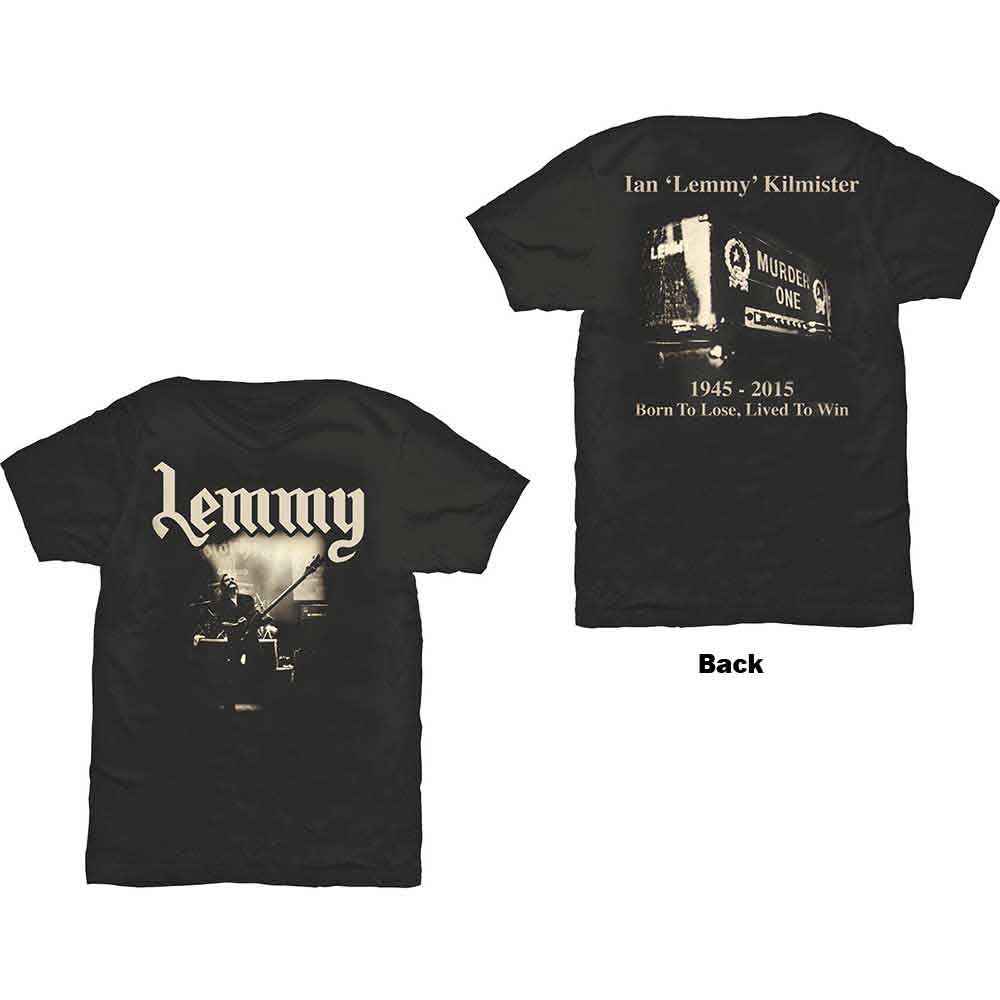 Lemmy - Lived to Win - T-Shirt