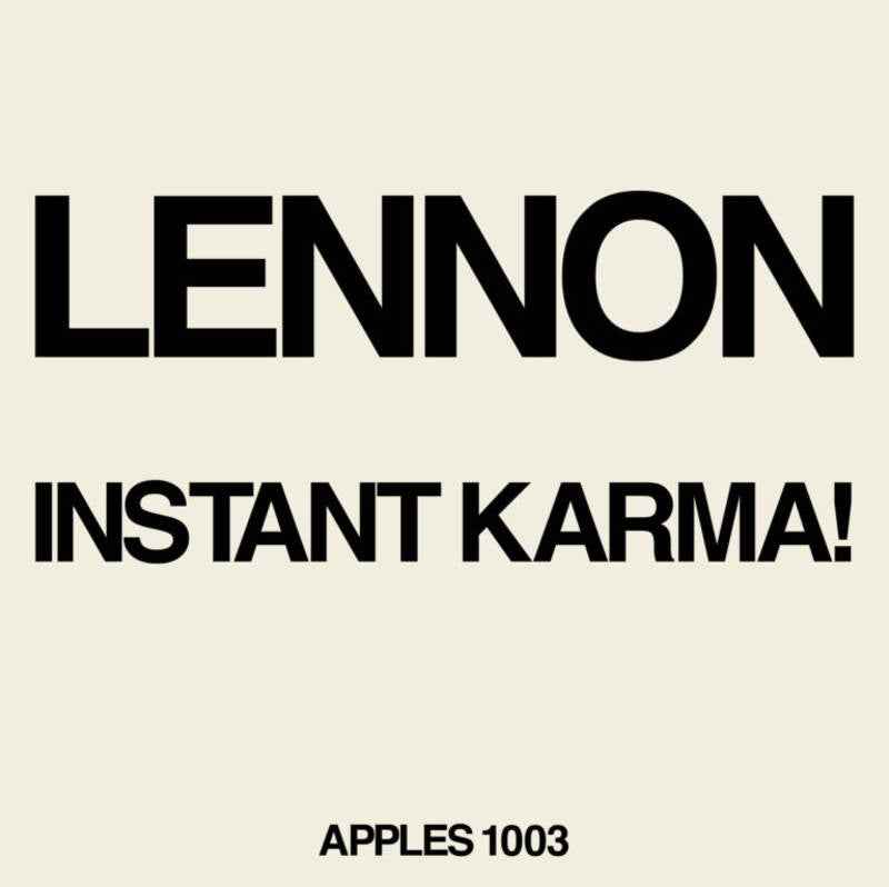 Lennon/Ono With The Plastic Ono Band - Instant Karma! (2020 Ultimate Mixes) [7" Single] | RSD DROP - Vinyl