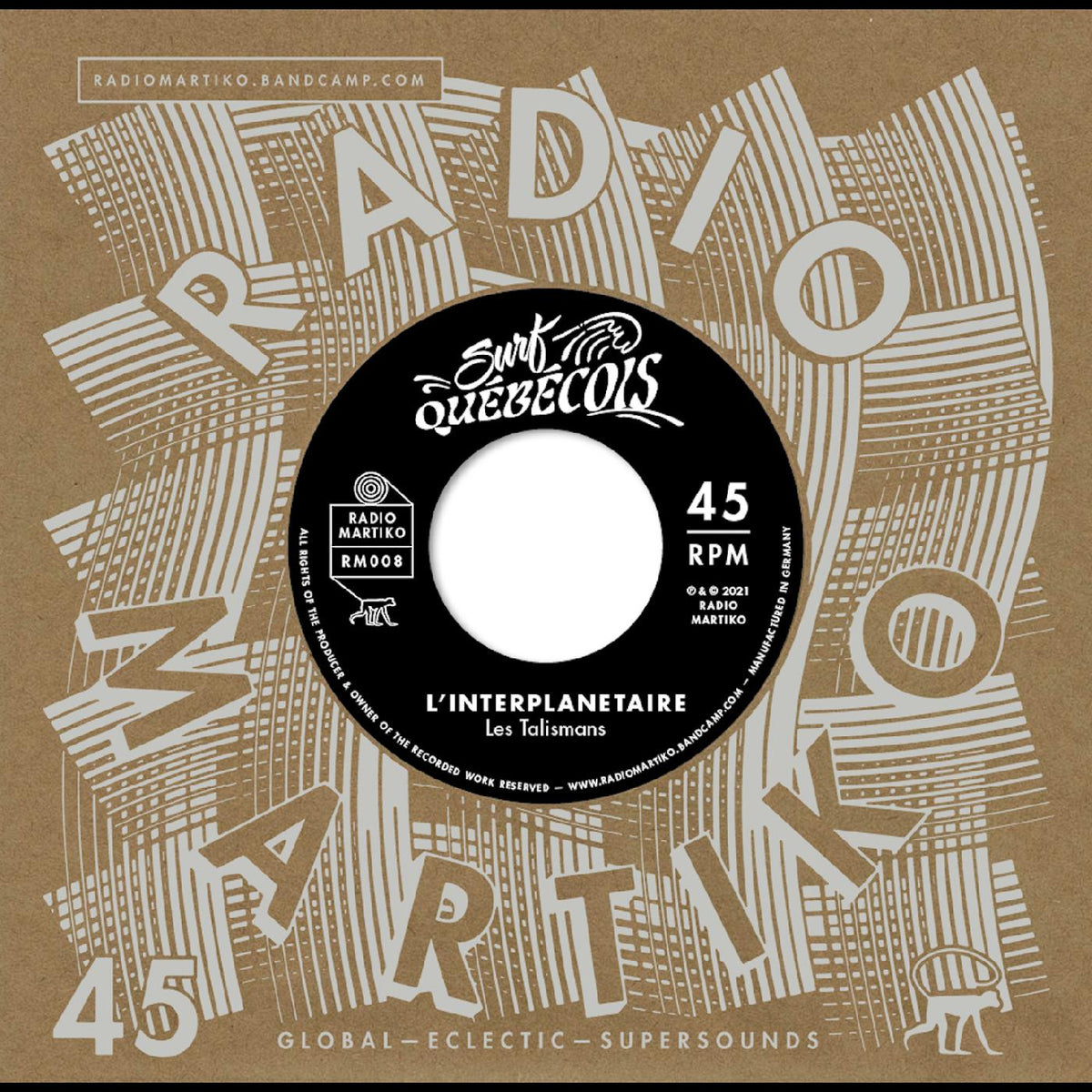 Les Talismans / Les Jaguars - Lâ€™Interplanetaire / Guitare Jet - Vinyl