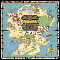 LESS THAN JAKE - Uncharted (Indie Exclusive, Easter Yellow/Blue/Bone Tri-Stripe Colored Vinyl) - Vinyl