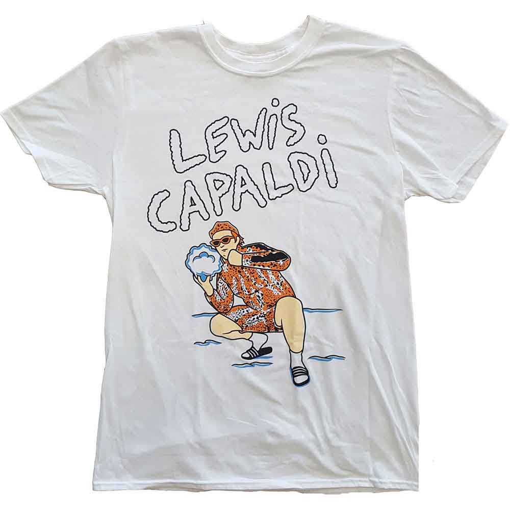 Lewis Capaldi - Snow Leopard - T-Shirt White