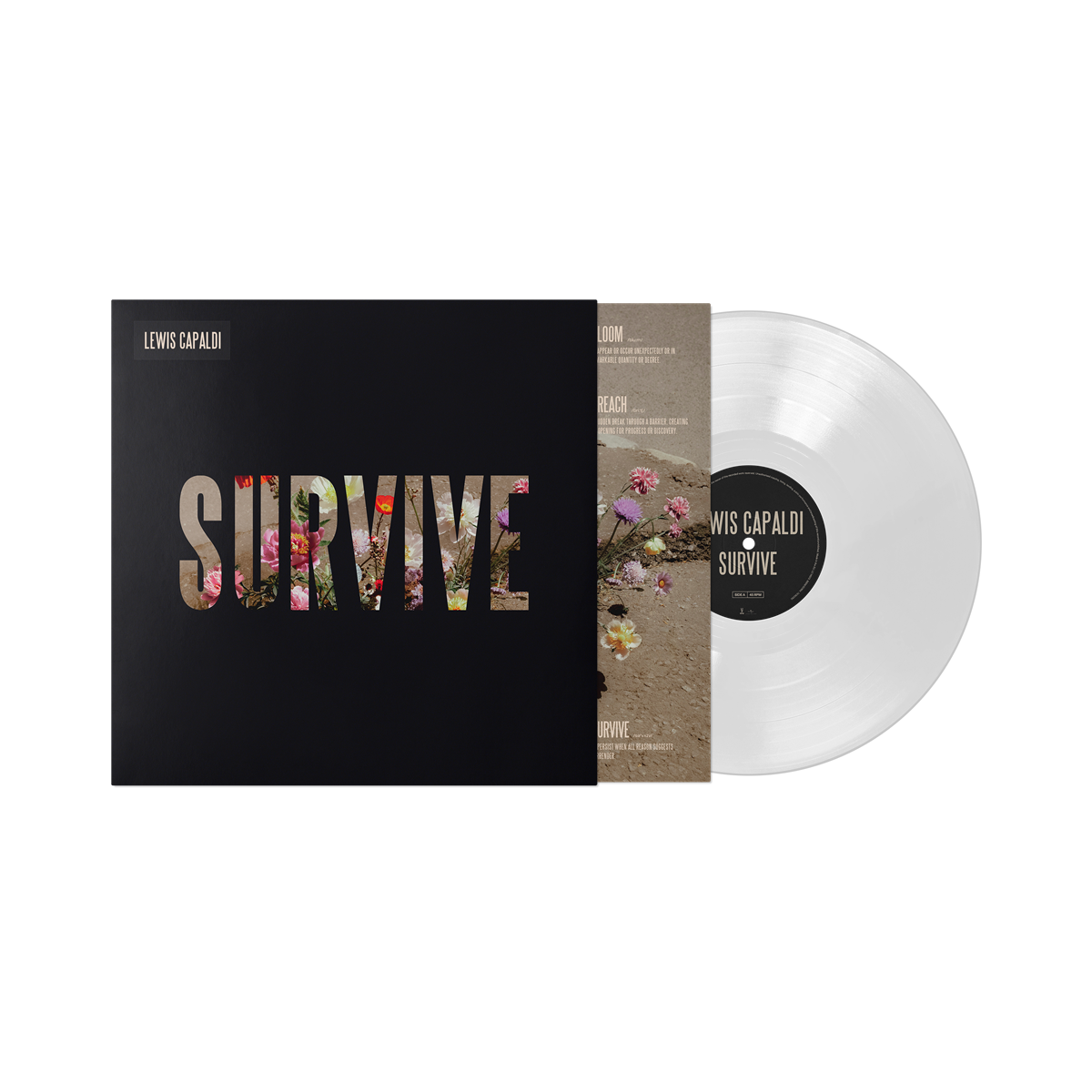 Lewis Capaldi - Survive [Clear 12" EP] - Vinyl