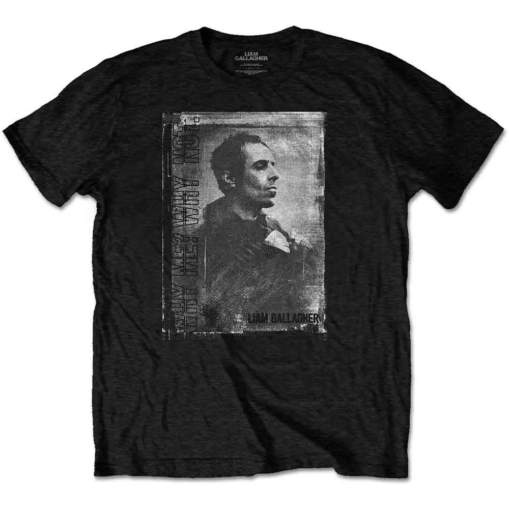Liam Gallagher - Monochrome - T-Shirt Black