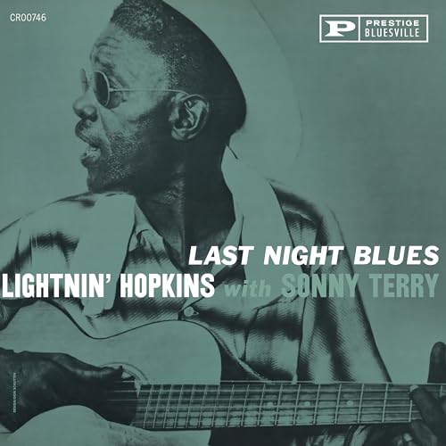 Lightnin' Hopkins/Sonny Terry - Last Night Blues (Bluesville Acoustic Sounds Series) [LP] - Vinyl