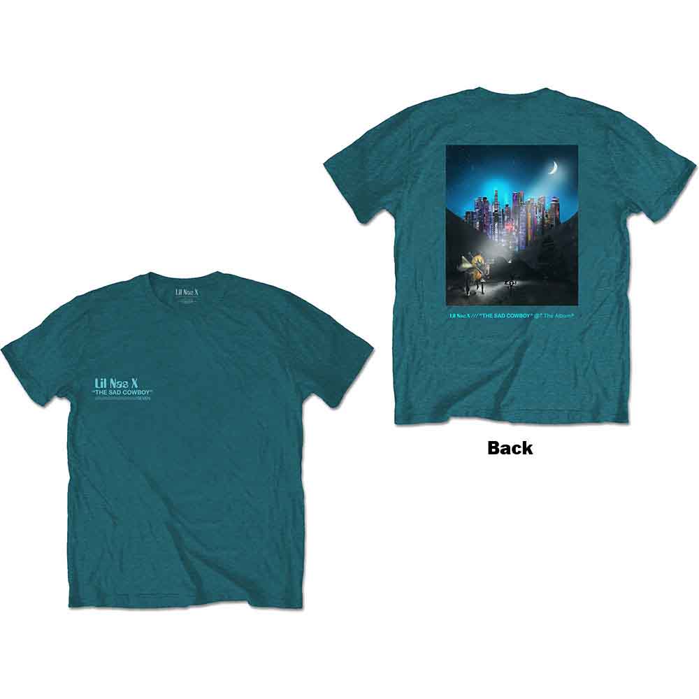 Lil Nas X - Album - T-Shirt Blue, Green