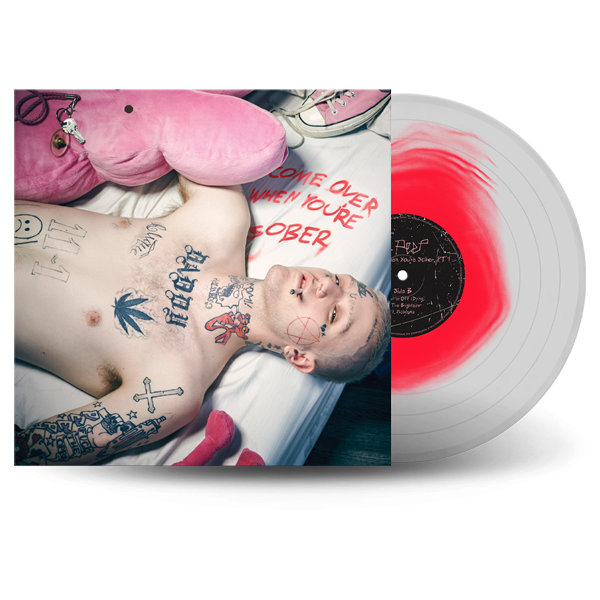 Lil Peep - Come Over When You're Sober, Pt.1 (Clear & Pink Colored Vinyl) - Vinyl