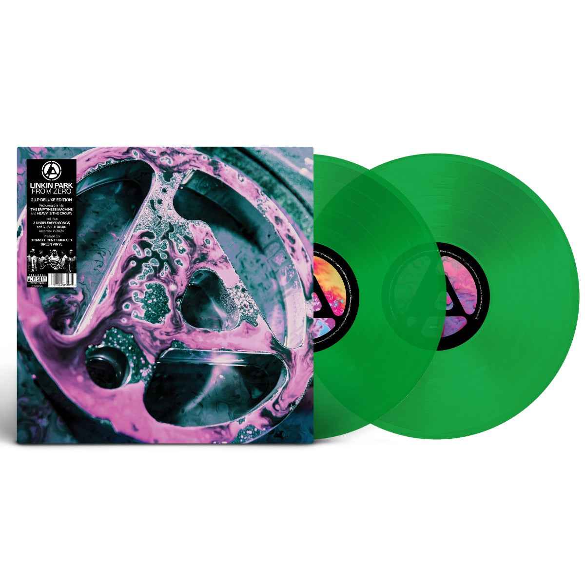 LINKIN PARK - From Zero (Deluxe Edition) (2Lp) (Translucent Green) - Vinyl