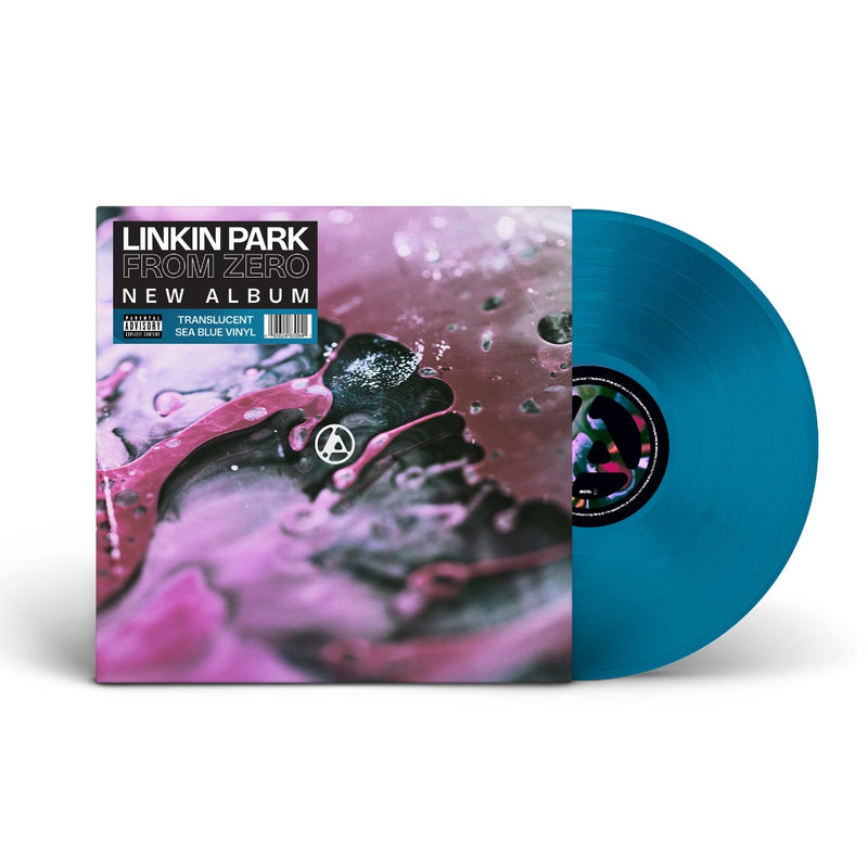 LINKIN PARK - From Zero [Explicit Content] (Translucent Sea Blue Colored Vinyl) - Vinyl