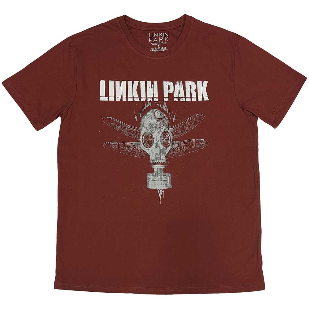LINKIN PARK - Gas Mask - T-Shirt Red