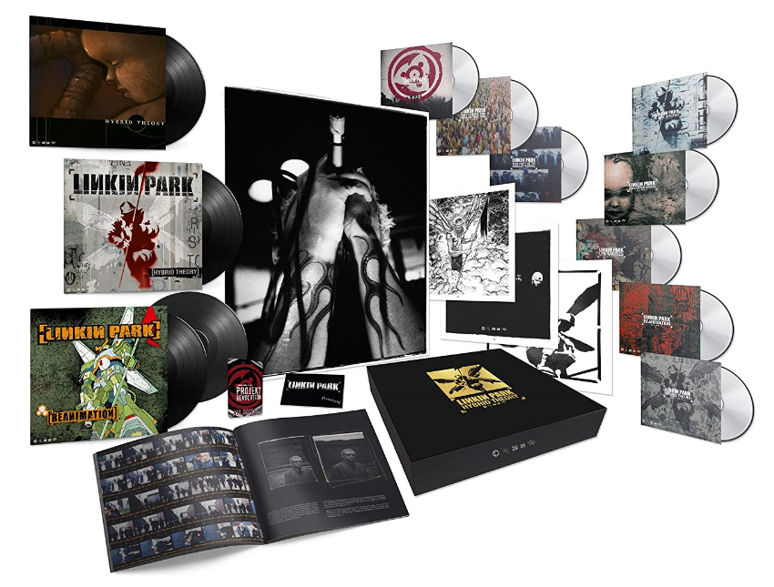 LINKIN PARK - Hybrid Theory 20TH ANNIVERSARY SUPER DELUXE 5CD/3DVD/3LP BOX SET - Vinyl