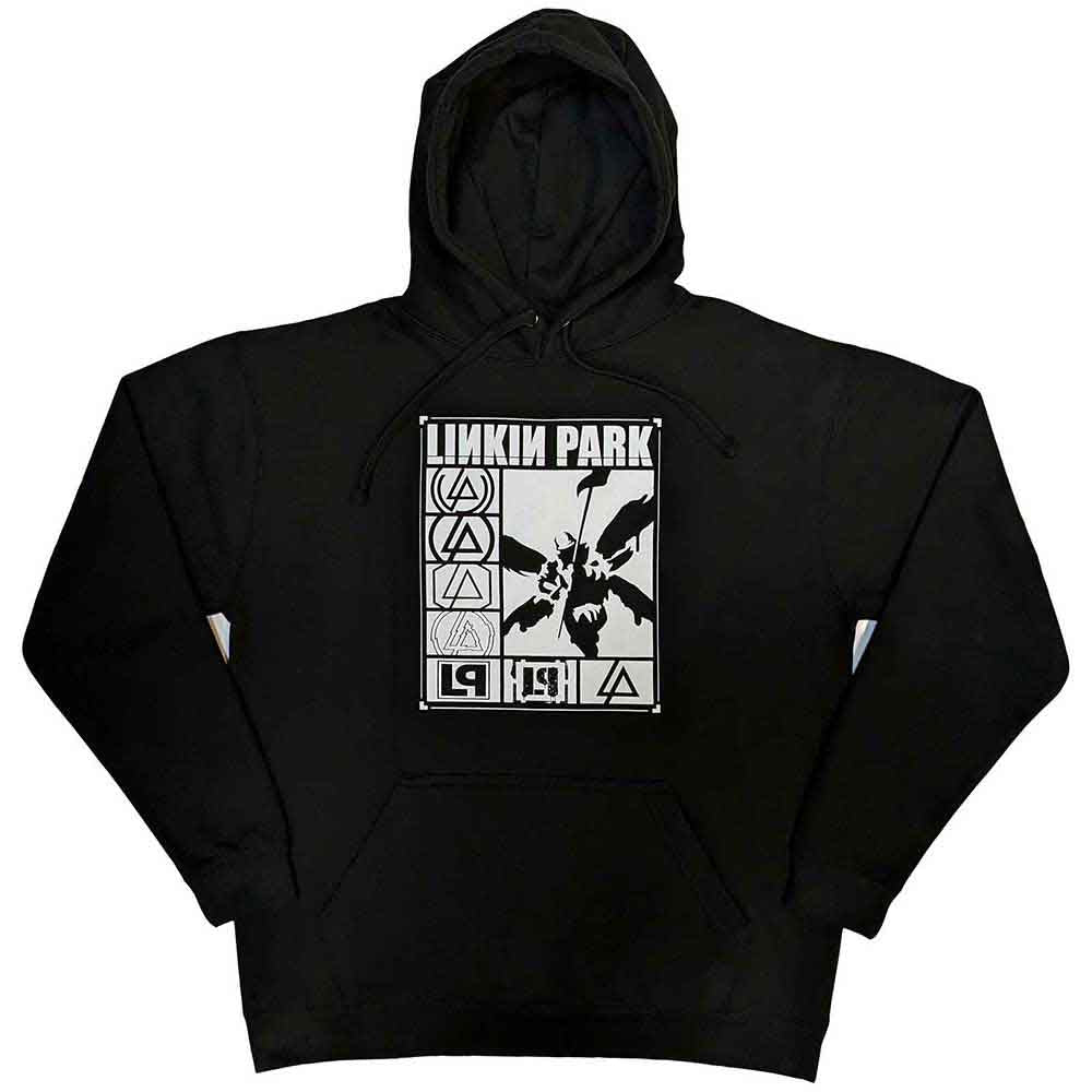 LINKIN PARK - Logos Rectangle - Sweatshirt Black