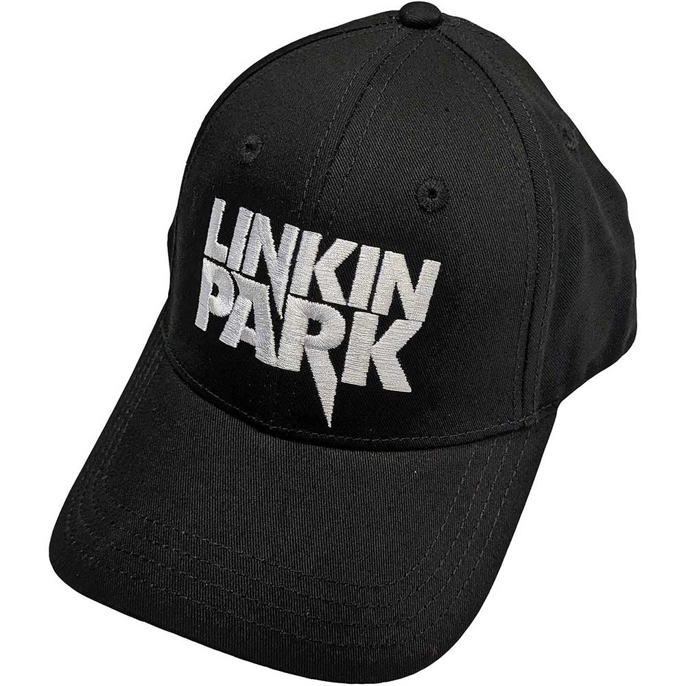 LINKIN PARK - White Logo - Black