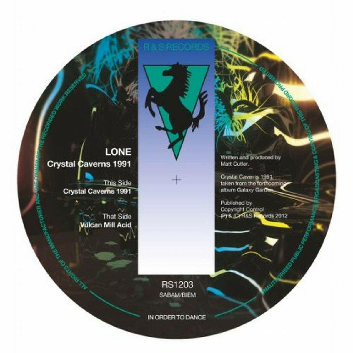 Lone - Crystal Caverns 1991 - 12" - Vinyl