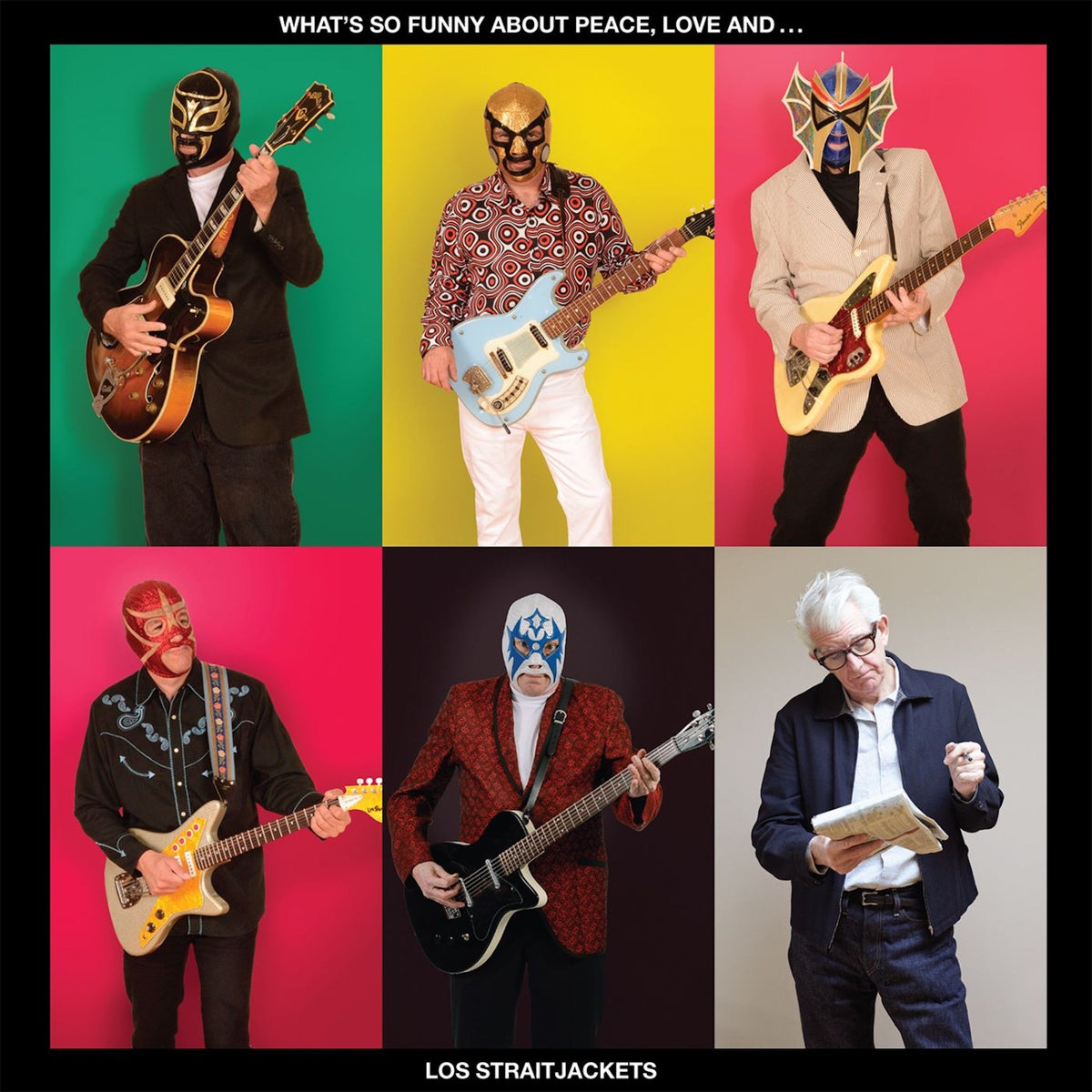 LOS STRAITJACKETS - Love And Los Straitjackets (Yellow Vinyl) What'S So Funny About Peace - Vinyl