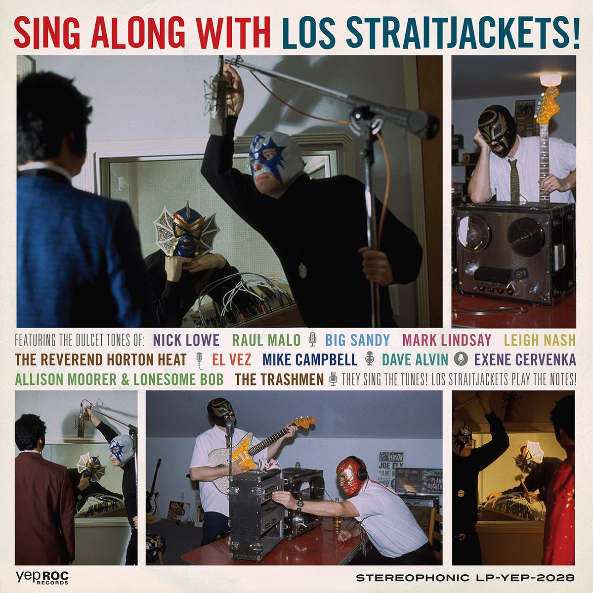 LOS STRAITJACKETS - Sing Along with Los Straitjackets - Vinyl