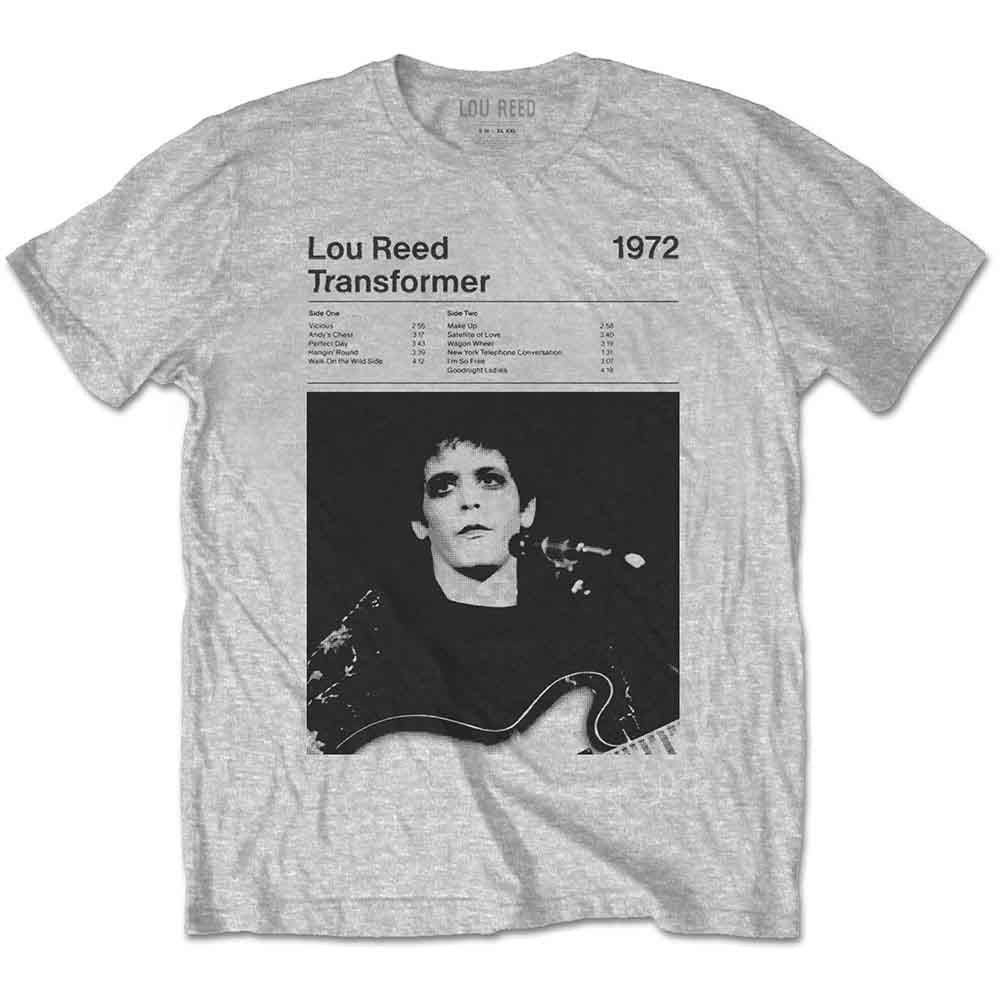 Lou Reed - Transformer Track List - Grey