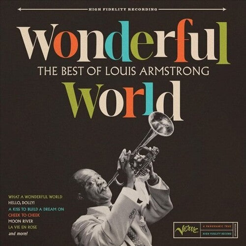 Louis Armstrong - Wonderful World: The Best Of Louis Armstrong (Limited Edition, Blue Vinyl) - Vinyl