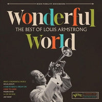 Louis Armstrong - Wonderful World: The Best Of Louis Armstrong (Limited Edition, Blue Vinyl) - Vinyl