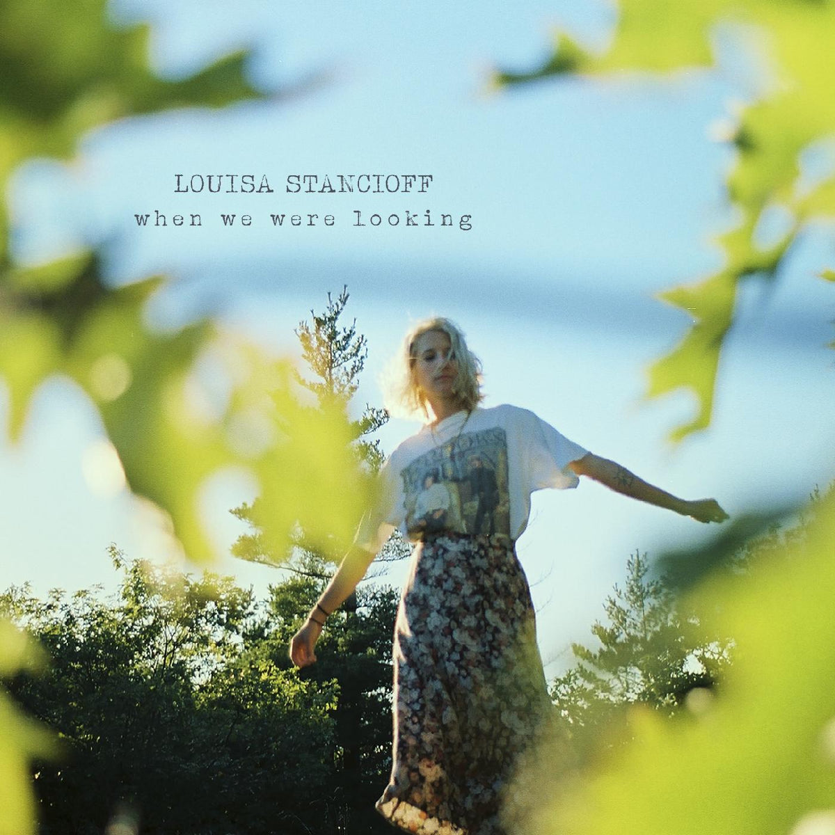 Louisa Stancioff - When We Were Looking (SEAGLASS BLUE WITH EMERALD GREEN SPLATTER VINYL) - Vinyl