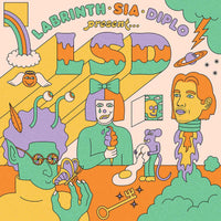 LSD Feat. Labrinth, Sia and Diplo - LSD (5th Anniversary Edition) (Colored Vinyl, Green, Anniversary Edition, Alternate Cover) - Vinyl