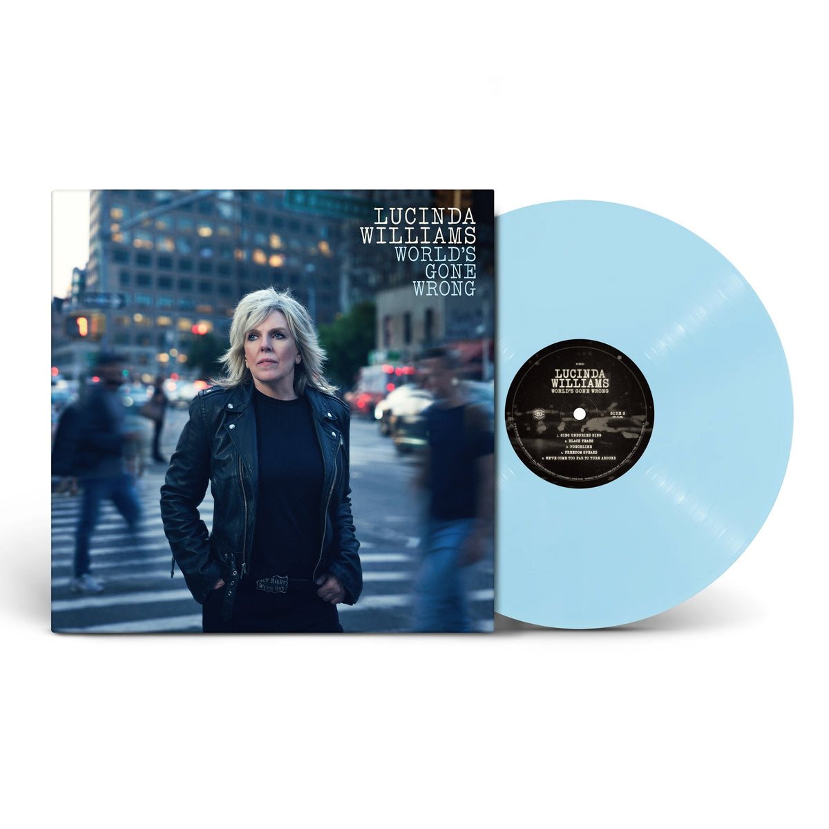 Lucinda Williams - World's Gone Wrong (Indie Exclusive, Sky Blue Colored Vinyl) - Vinyl