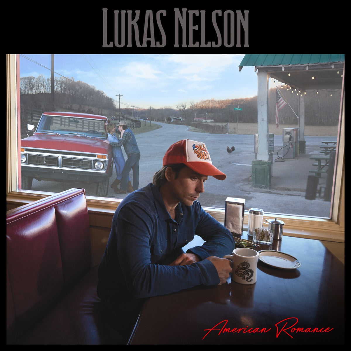 Lukas Nelson - American Romance (140G) (Black & White Split Vinyl) - Vinyl