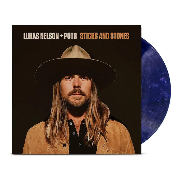 Lukas Nelson & Promise of the Real - Sticks And Stones (Indie Exclusive, Clear Vinyl, Blue, White) - Vinyl