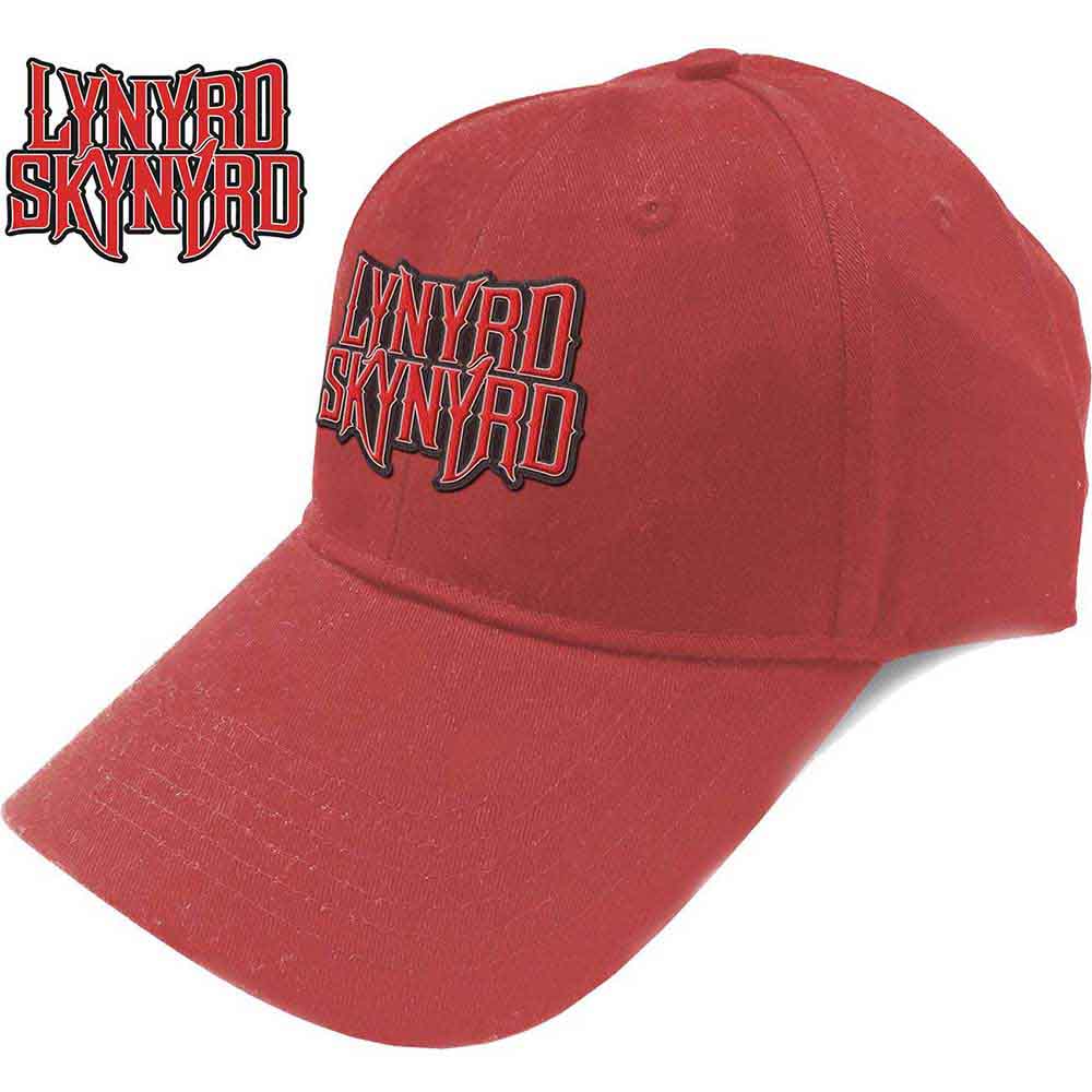 Lynyrd Skynyrd - Logo - Hat Red