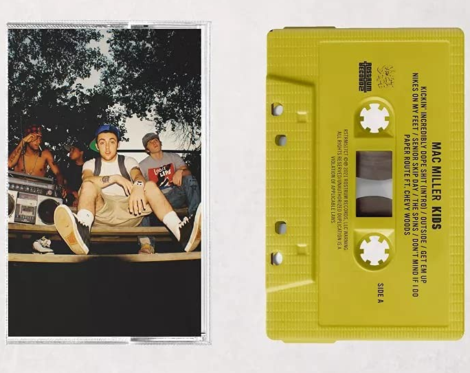 Mac Miller - Kids (Indie Exclusive, Limited Edition, Yellow Colored Tape) - Cassette
