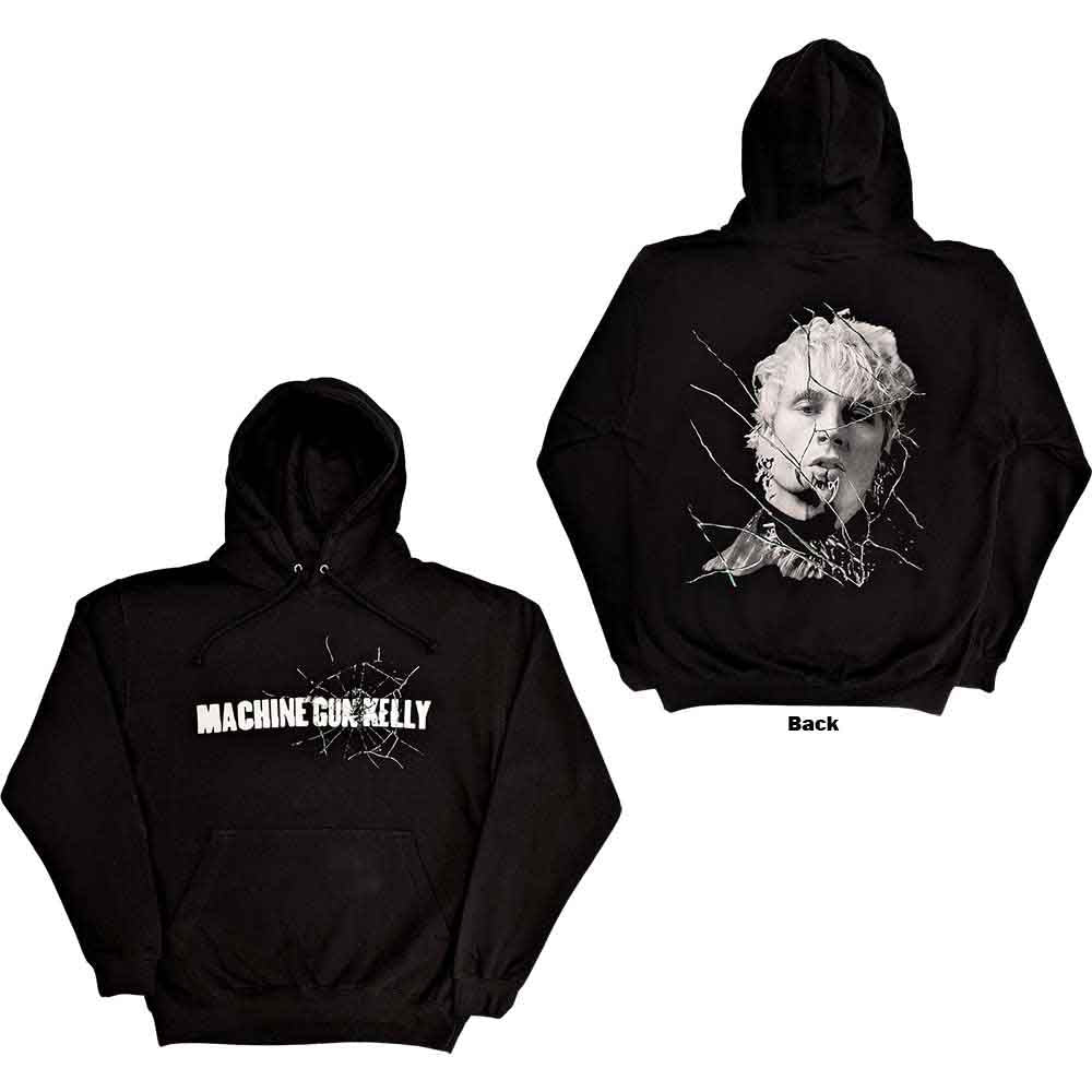 Machine Gun Kelly - Cracked Glass - Sweatshirt Black
