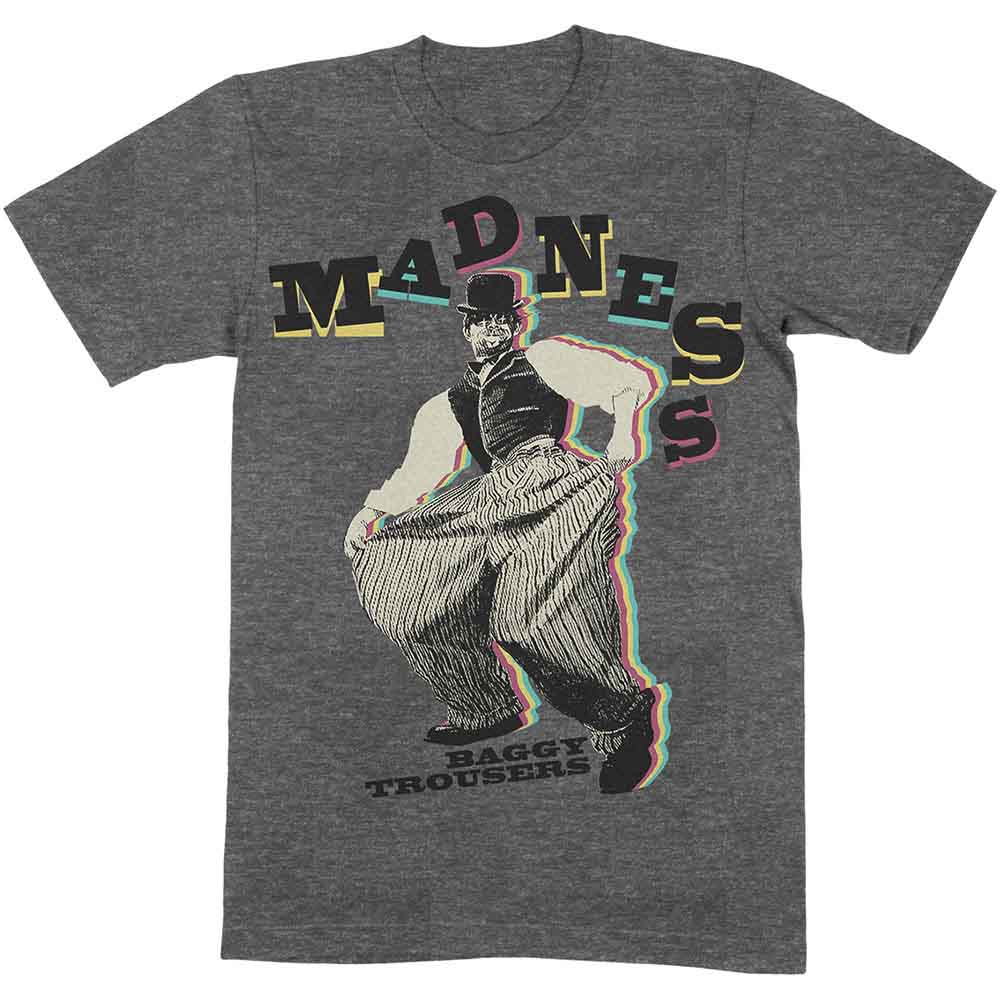 Madness - Baggy Trousers - T-Shirt Grey