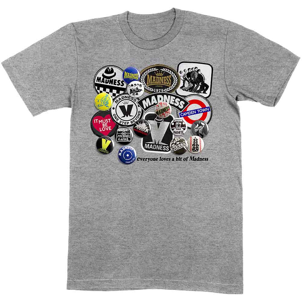 Madness - Everyone Loves A Bit‚Ä¶ - T-Shirt Grey