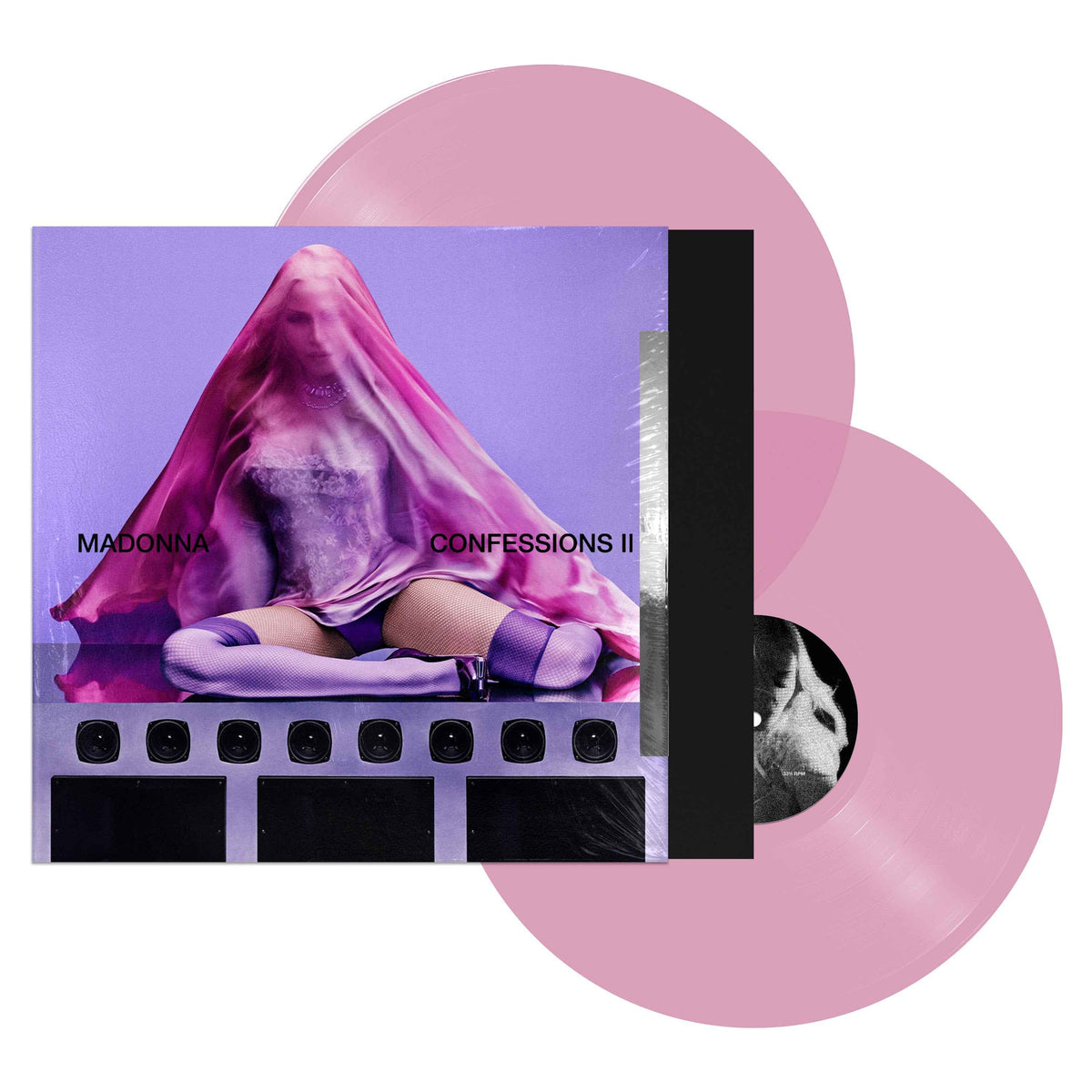 Madonna - Confessions II (Expanded Version) (Double Sided Poster) [Translucent Pink] [2LP] - Vinyl