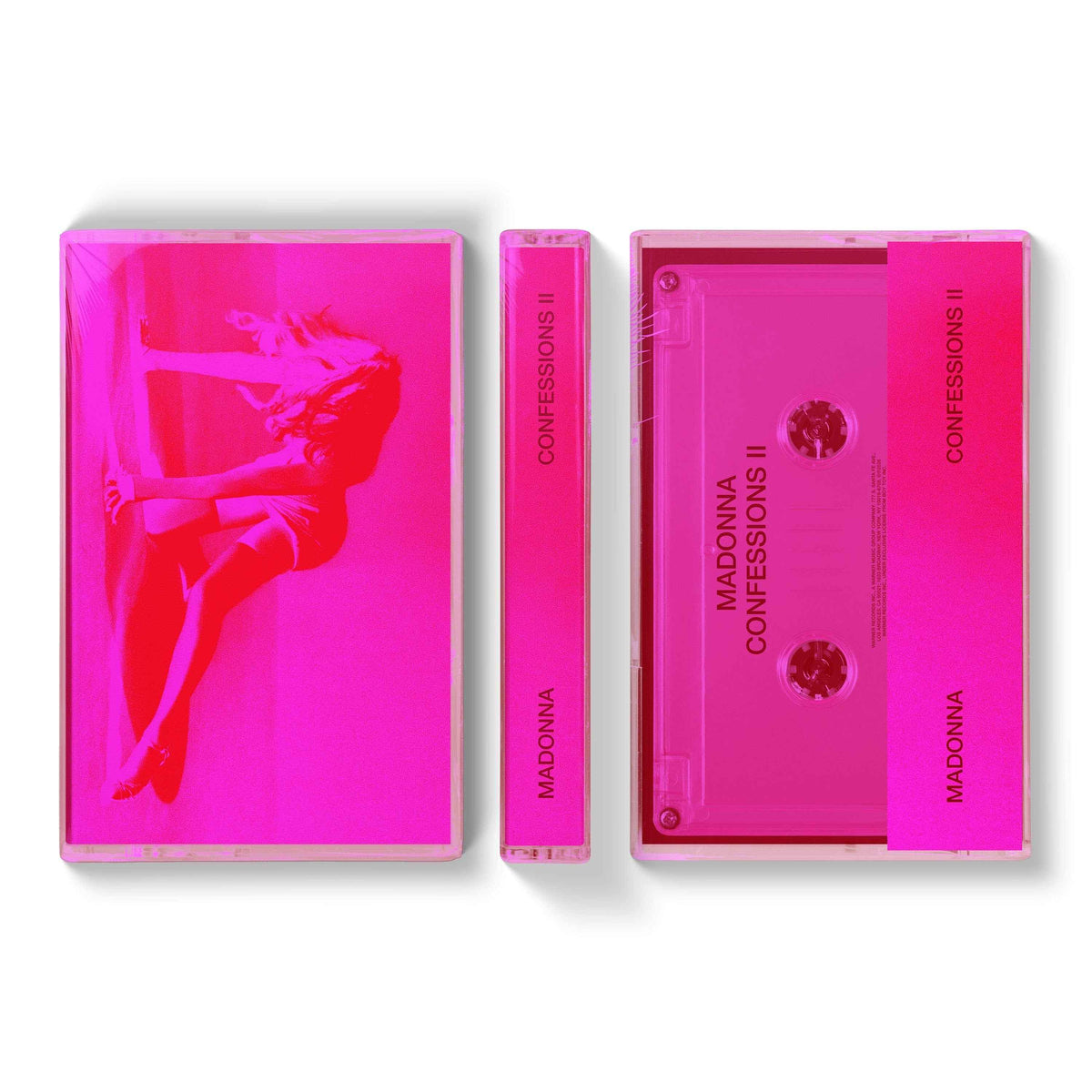 Madonna - Confessions II (Fold Out Sheet) [Translucent Pink] - Cassette