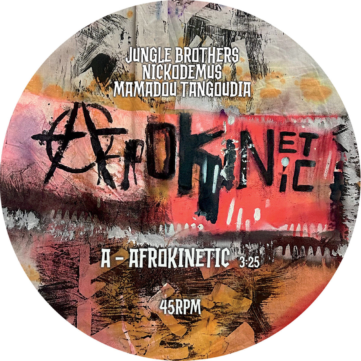 Mamadou Tangoudia Jungle Brothers Nickodemus - Afrokinetic - Vinyl