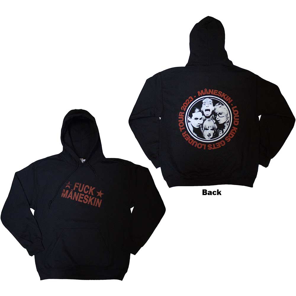 Maneskin - Fuck Maneskin - Sweatshirt Black