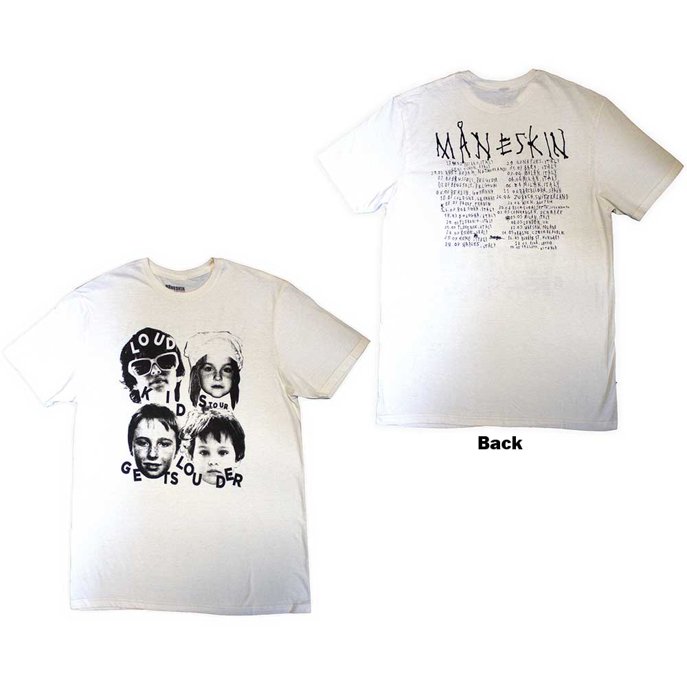 Maneskin - Loud Kids European Tour '23 - T-Shirt Neutral