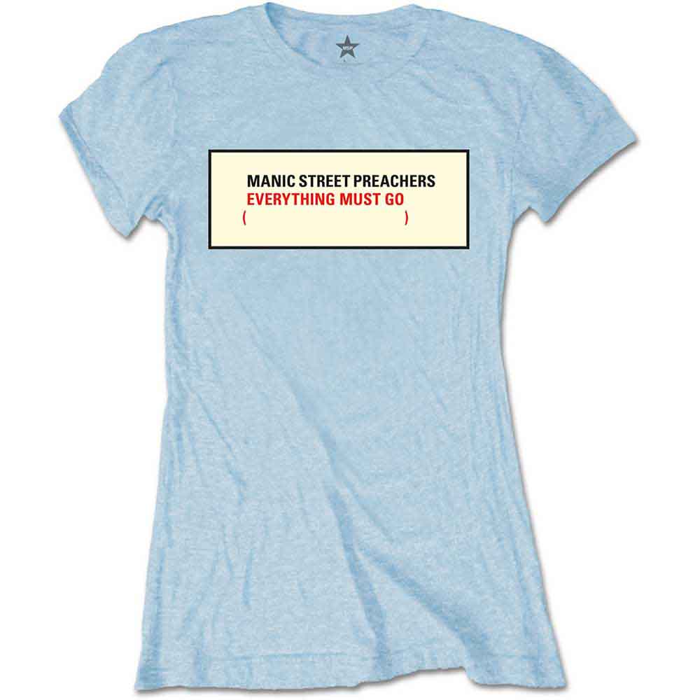 Manic Street Preachers - Everything Must Go - T-Shirt Blue