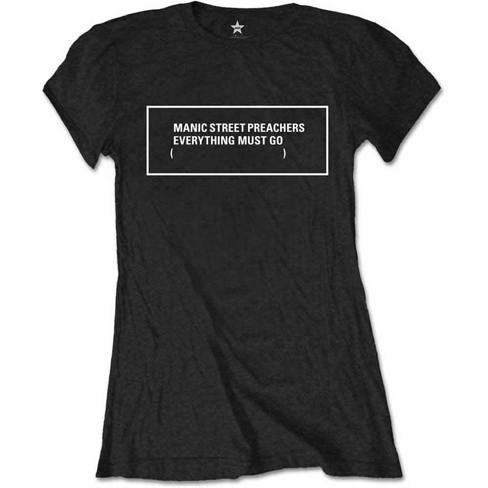 Manic Street Preachers - Everything Must Go Monochrome - T-Shirt Black