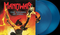 Manowar - The Triumph Of Steel (Limited Edition, Transparent Blue Colored Vinyl) [Import] (2 Lp) - Vinyl