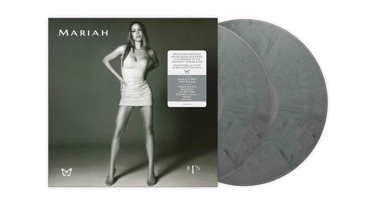 Mariah Carey - #1's (Bonus Tracks, Colored Vinyl, Silver & Black Swirl) (2 Lp's) - Vinyl