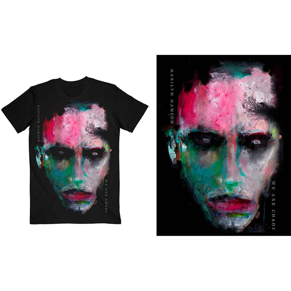 Marilyn Manson - We Are Chaos Cover - T-Shirt Black